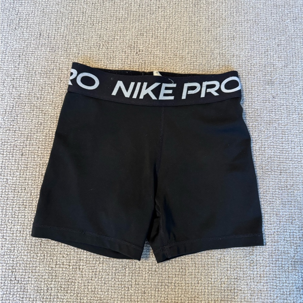 Nike Black 3” Performance Shorts (Girls Size 14-16)
